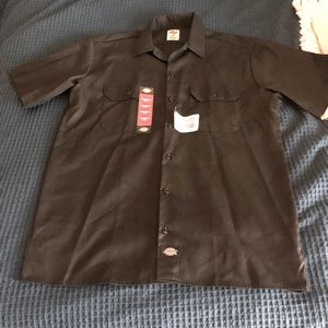 Brand new button down Dickies shirt
